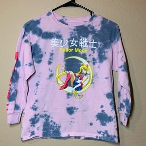 Youth Anime Japanese Sailor Moon Long Sleeve Tee